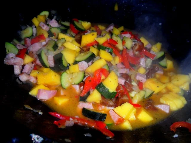 Rezept: Kasseler ~ „Sweet and Hot“ ~ Bild Nr. 4 Kasseler ~ „Sweet and Hot“ ~ - Rezept - Bild Nr. 4