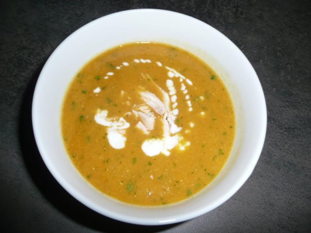 Bilder für Fruity & Spicy - Chicken-Curry-Soup - Rezept