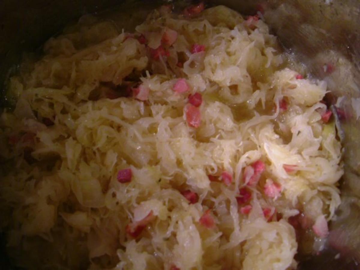 Sauerkraut süß-sauer - Rezept