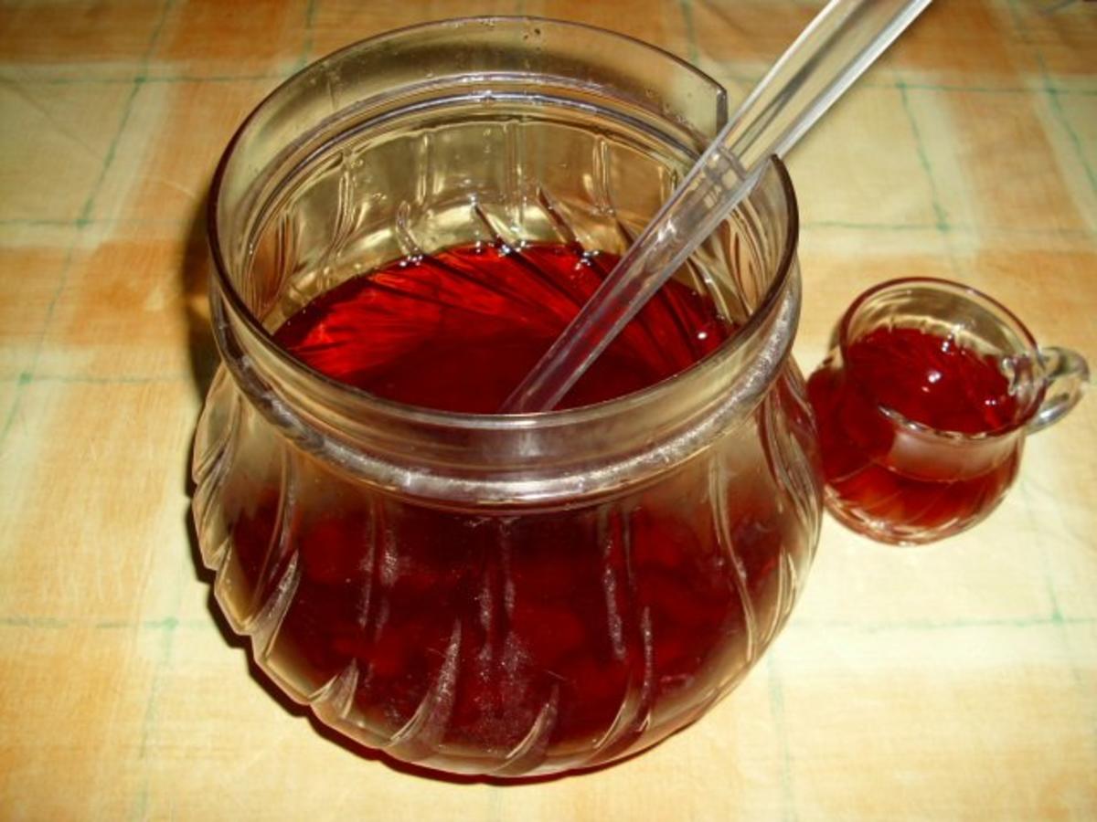 schneller Sangria Bowle - Rezept