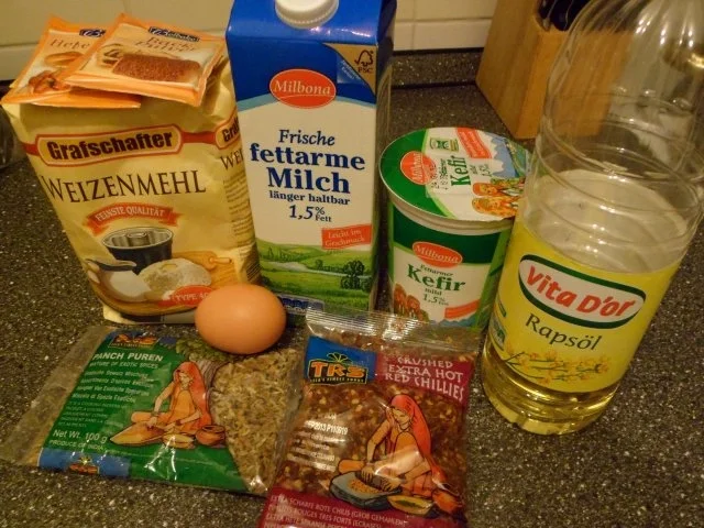 Rezept: Naan Brot - Freestyle Bild Nr. 2 Naan Brot - Freestyle - Rezept - Bild Nr. 2