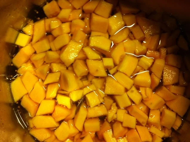 Kürbis süßsauer - Rezept