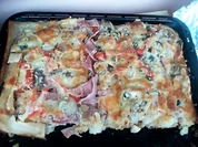 Silvesterpizza  2erlei - Rezept