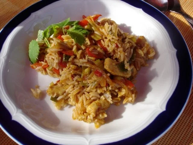 Rezept: Exotisches Hähnchencurry Exotisches Hähnchencurry - Rezept