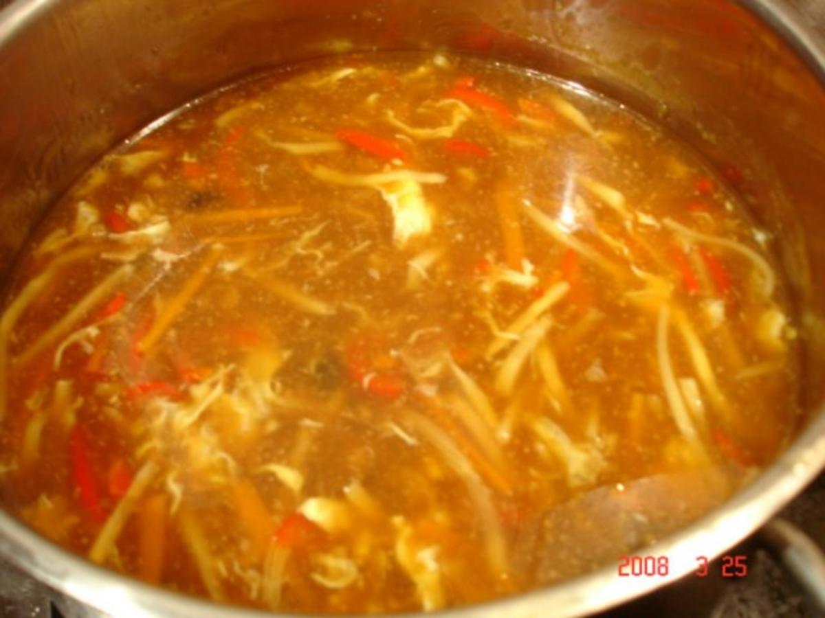 Mama´s "Chinesische Gemüsesuppe süß-sauer" - Rezept - Bild Nr. 5