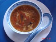 Mama´s "Chinesische Gemüsesuppe süß-sauer" - Rezept