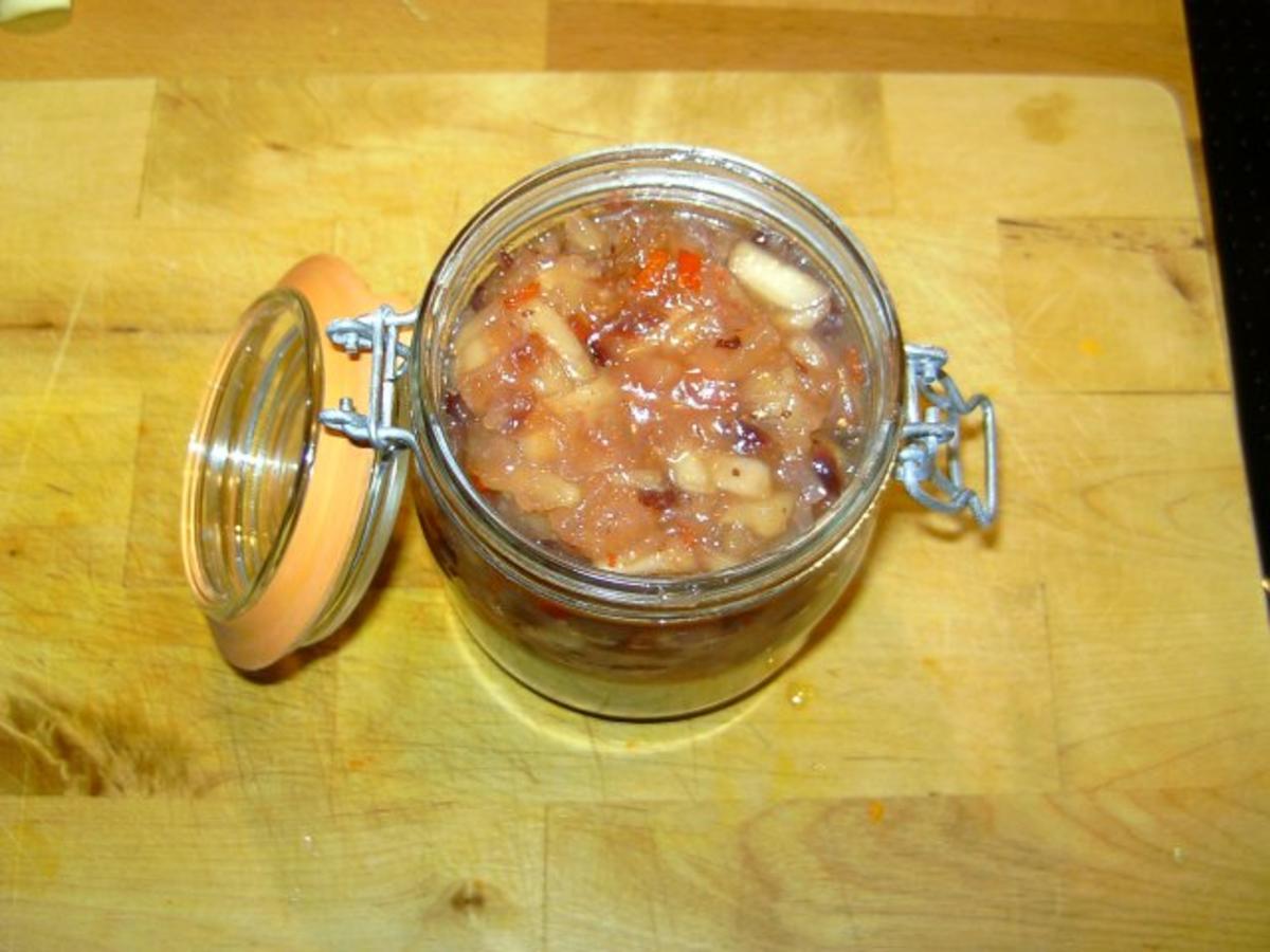 Apfel-Cranberry-Chutney - Rezept mit Bild - kochbar.de