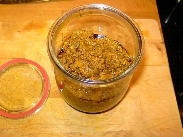 Kürbispesto - Rezept