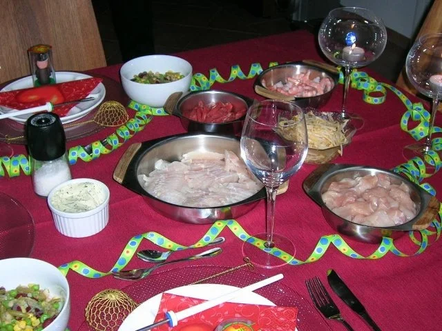 Fondue - Chrysanthemen-Feuertopf - Rezept - Bild Nr. 6