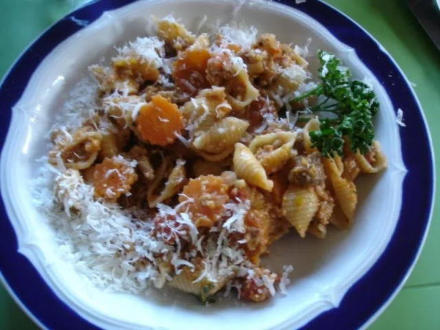 Nudeln in Gemüsesauce à la Papa - Rezept - Bild Nr. 2