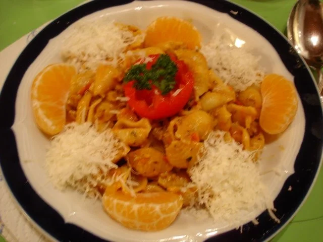 Nudeln in Gemüsesauce à la Papa - Rezept