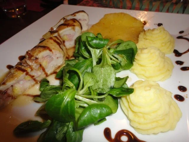 gefüllte Puten Röllchen "Hawai" - Rezept - Bild Nr. 8