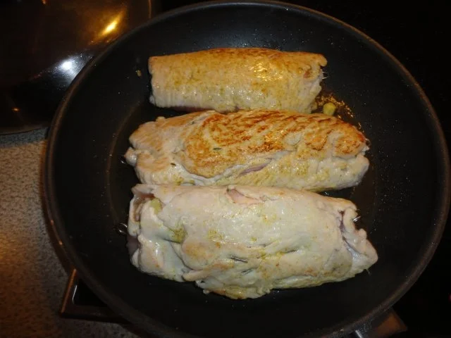 gefüllte Puten Röllchen "Hawai" - Rezept - Bild Nr. 6