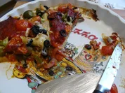 Rezept: Vegetarische Pizza mit Pilzen und Tomaten Vegetarische Pizza mit Pilzen und Tomaten - Rezept