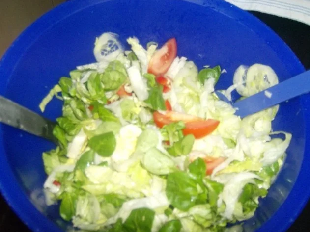 Gemischter Salat mit Tintenfisch - Rezept - Bild Nr. 4