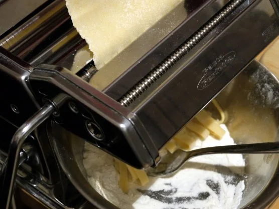 Cassis-Schweinchen (NT) mit Tagliatelle - Rezept - Bild Nr. 9