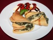 Crêpes mit Feta und Spinat - Rezept - Bild Nr. 2