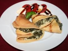 Crêpes mit Feta und Spinat - Rezept - Bild Nr. 2