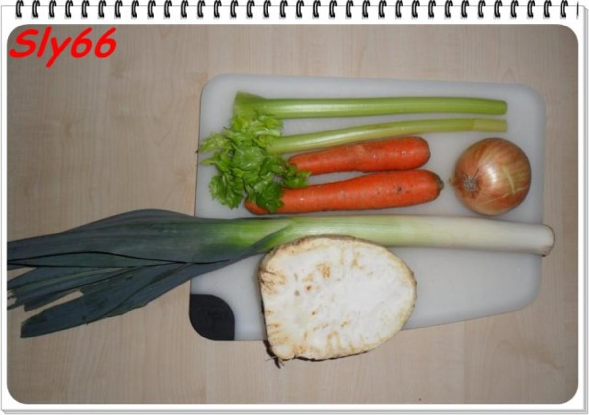 Suppen:Rindfleischsuppe aus Wadschinken - Rezept - Bild Nr. 2