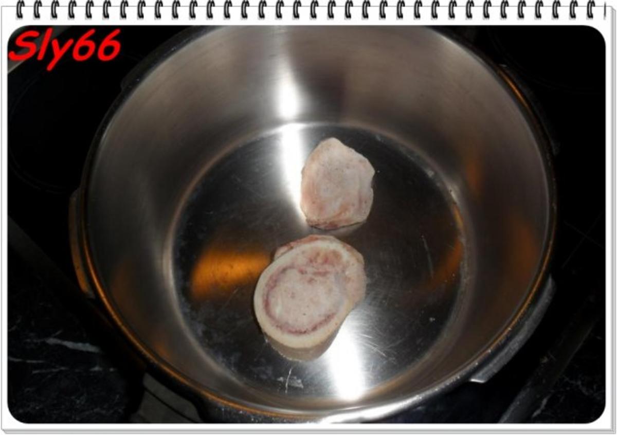 Suppen:Rindfleischsuppe aus Wadschinken - Rezept - Bild Nr. 4