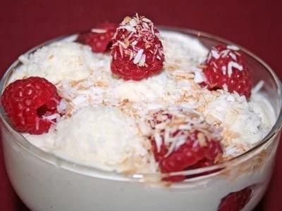 Rezept: Kokos Himbeer-Traum Kokos Himbeer-Traum - Rezept