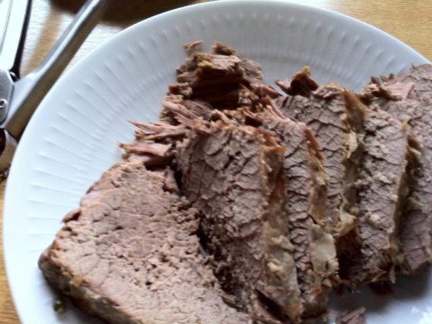 Tafelspitz mit frischer Meerrettich- Apfel Soße - einfach - 113 kcal/100g