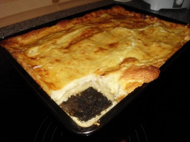 Apfelkuchen mit Marzipanpudding - Rezept - Bild Nr. 2