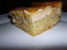 Apfelkuchen mit Marzipanpudding - Rezept