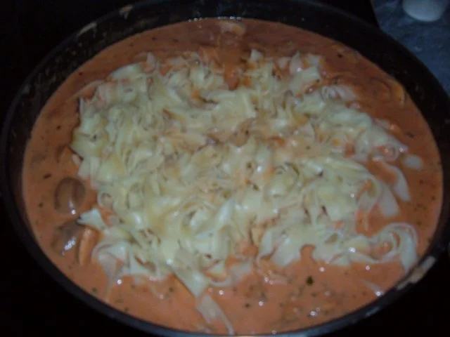 Rezept: Pfannengericht : Nudelpfanne - Thunfisch - Champignons Bild Nr. 6 Pfannengericht : Nudelpfanne - Thunfisch - Champignons - Rezept - Bild Nr. 6