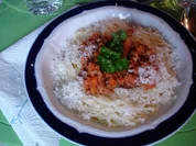 Bolognese mit Capellini-Nudeln - Rezept