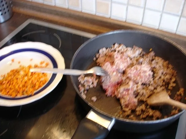 Bolognese mit Capellini-Nudeln - Rezept - Bild Nr. 8