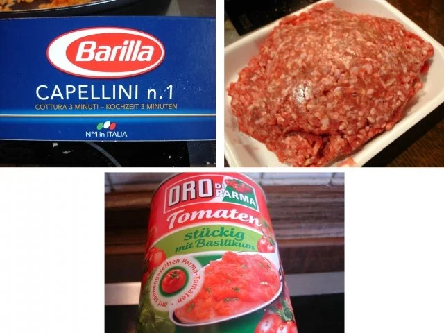 Bolognese mit Capellini-Nudeln - Rezept - Bild Nr. 2