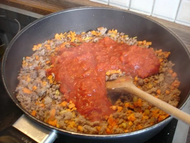 Bolognese mit Capellini-Nudeln - Rezept - Bild Nr. 12