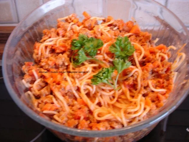 Bolognese mit Capellini-Nudeln - Rezept - Bild Nr. 15