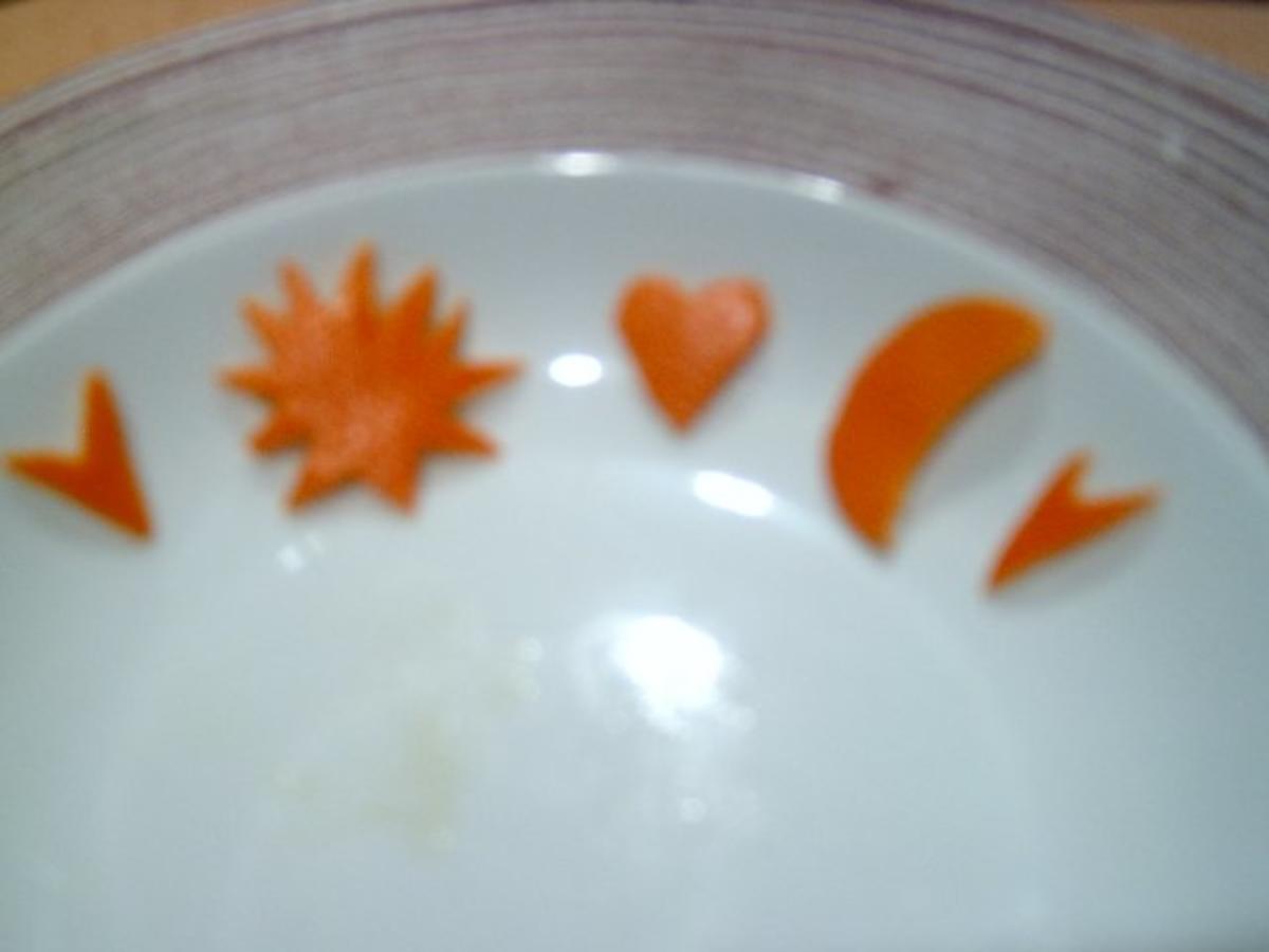 Tischdekoration:  Zitrusfrüchteschalen ausgestanzt  ( nichteßbare Resteverwertung ) - Rezept - Bild Nr. 2