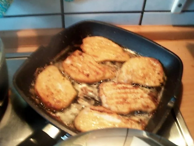 Kotlett in Spargelsahnesosse - Rezept - Bild Nr. 3