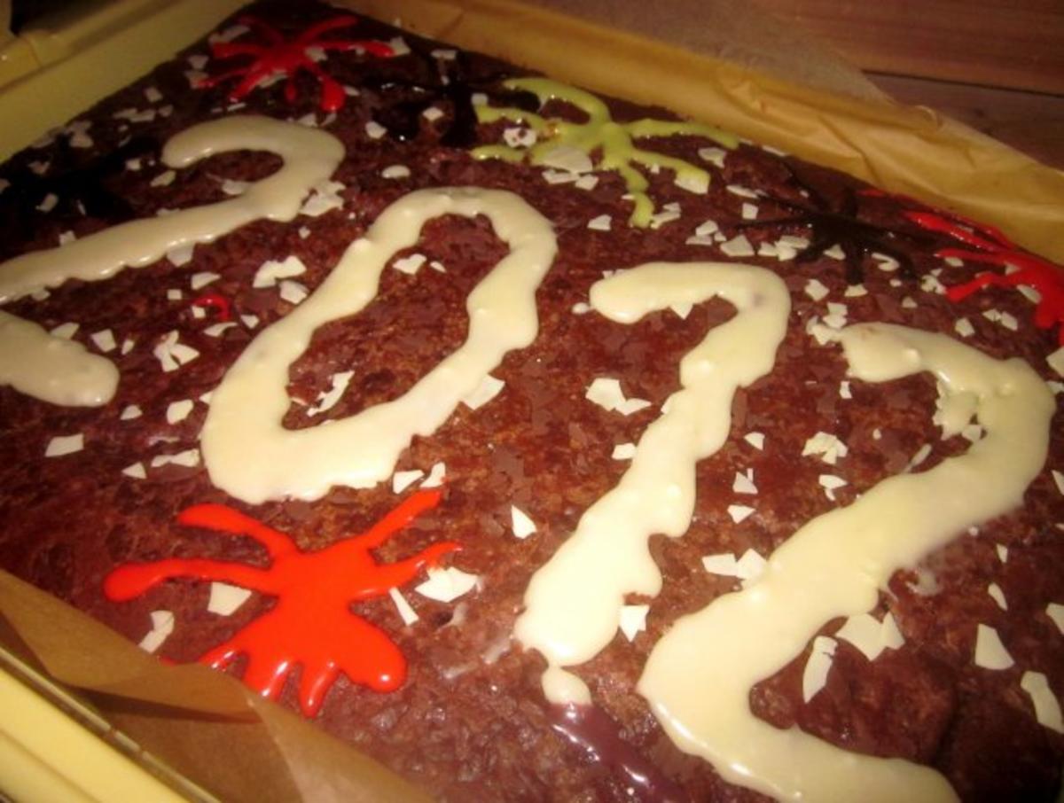 Neujahrskuchen-Schokoladenkuchen - Rezept - Bild Nr. 2