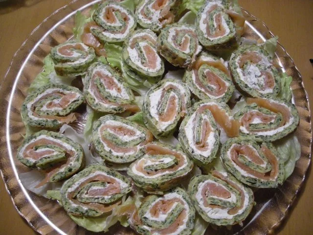 Lachsrolle 2. Variation - Rezept