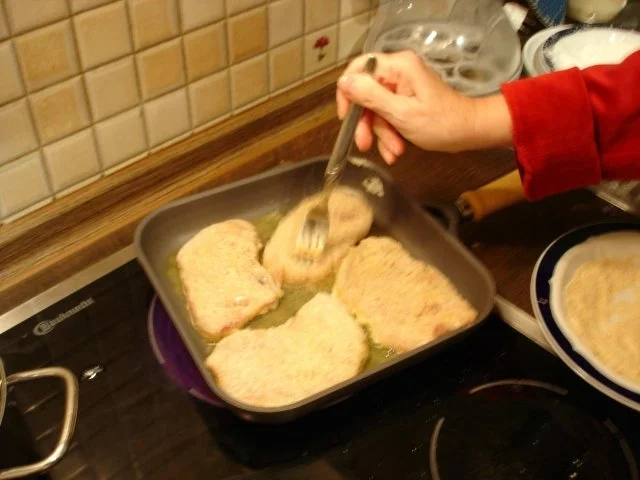 Schnitzel mit Spargel und Kartoffeln - Rezept - Bild Nr. 8