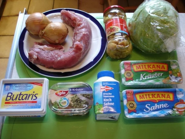 Rezept: Schweinefilet in Kräutersauce Bild Nr. 2 Schweinefilet in Kräutersauce - Rezept - Bild Nr. 2