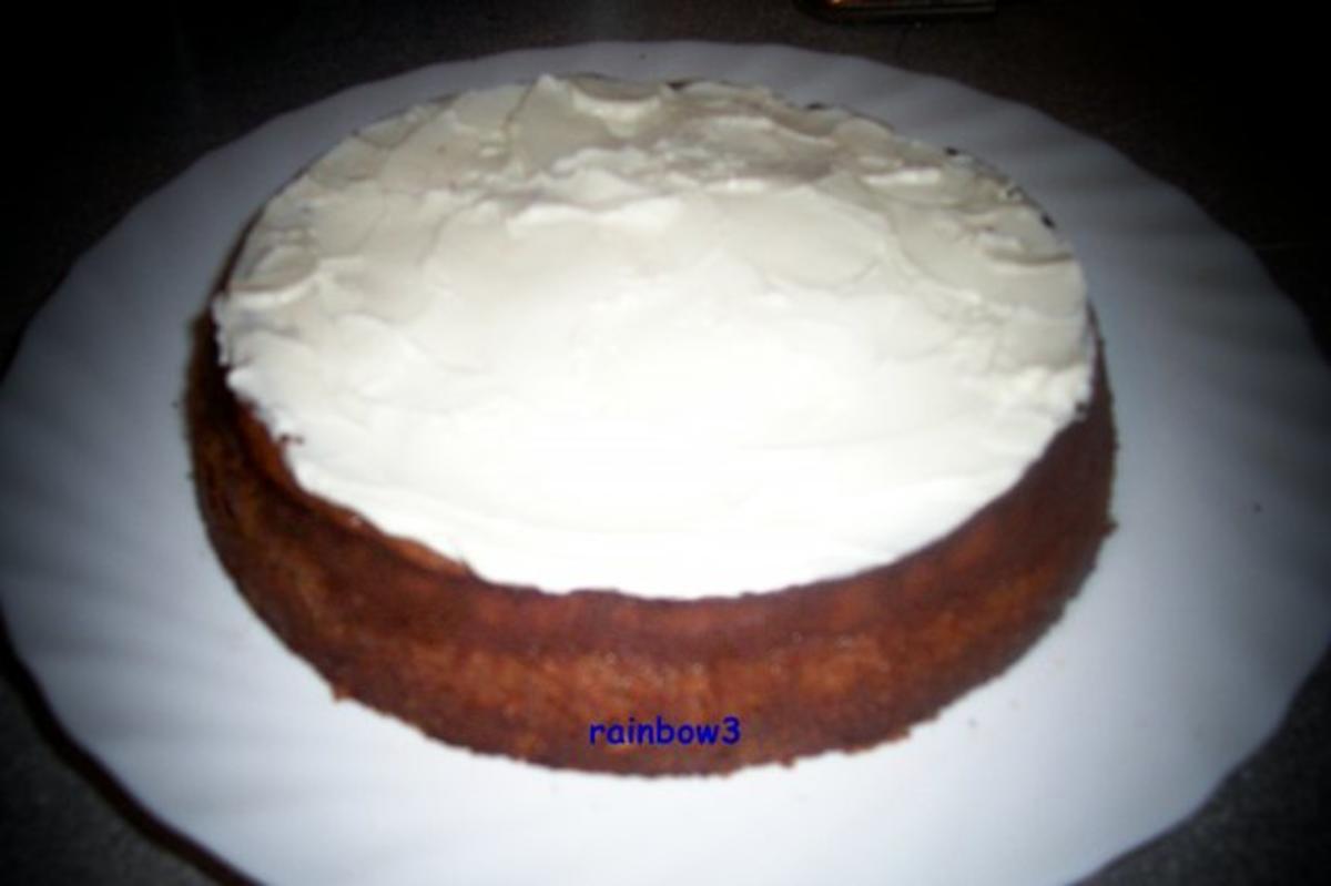 Bilder für Backen: Frischkäse-Mini-Torte mit Decke - Rezept