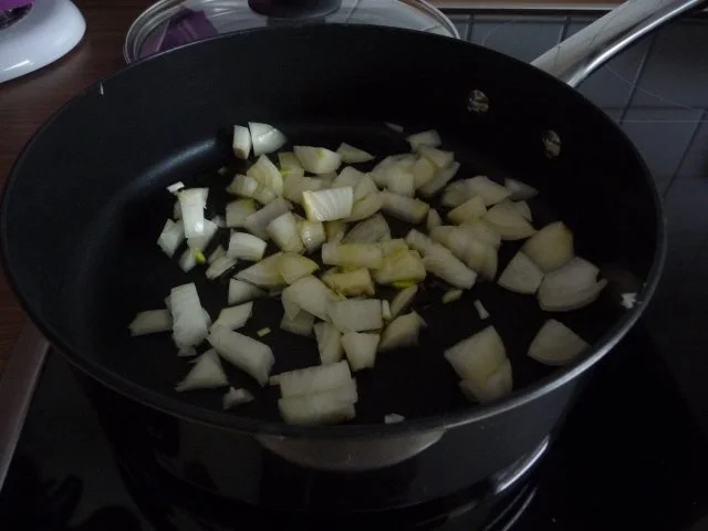 Mein Neujahrsessn - Vorspeise : Kürbissuppe mit Dattel im Speckmantel - Rezept - Bild Nr. 2