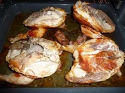 Mein Neujahrsessen - Hauptspeise : Gegrillte Hähnchen mit schwäbischen Kartoffelsalat - Rezept