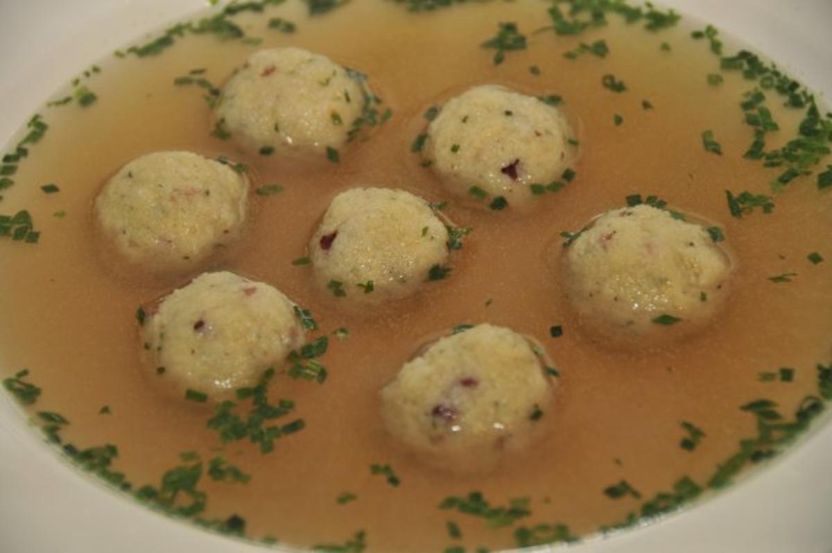 Gries-Speck-Knödel-Suppe - Rezept - Bild Nr. 2