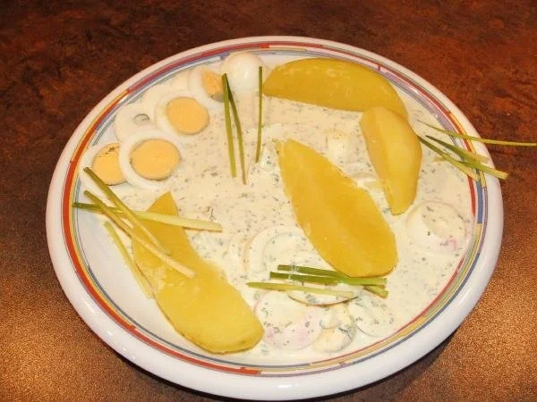 Michis Grüne Soße ( Schnittlauchsoße ) - Rezept - Bild Nr. 4