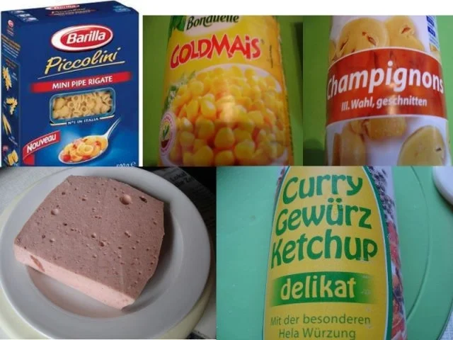 Rezept: Leberkäse mit Nudeln Bild Nr. 2 Leberkäse mit Nudeln - Rezept - Bild Nr. 2