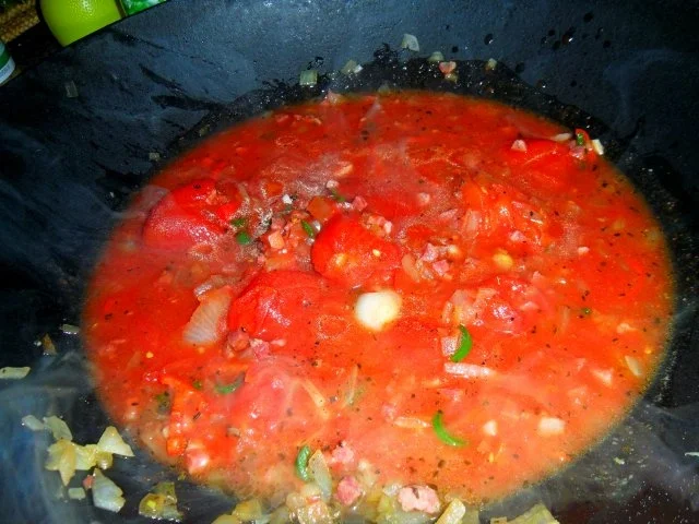 Rezept: Weiße-Bohnen-Eintopf, feurig Bild Nr. 5 Weiße-Bohnen-Eintopf, feurig - Rezept - Bild Nr. 5