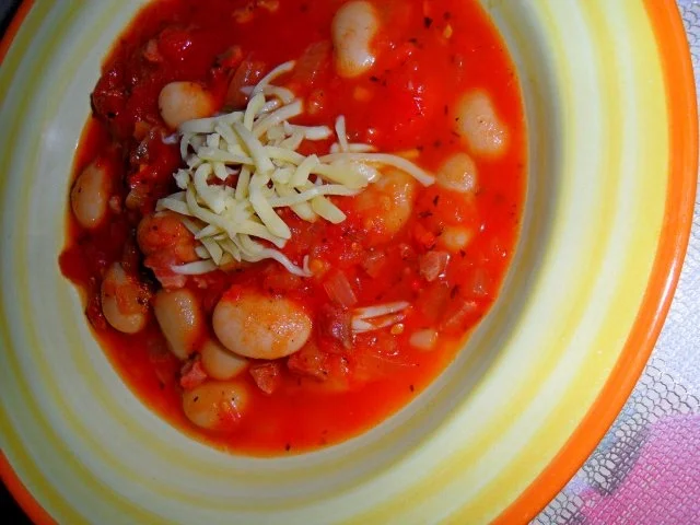 Rezept: Weiße-Bohnen-Eintopf, feurig Bild Nr. 7 Weiße-Bohnen-Eintopf, feurig - Rezept - Bild Nr. 7