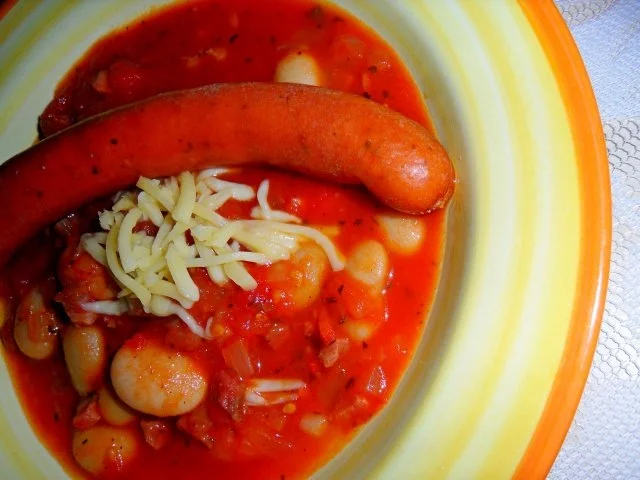 Rezept: Weiße-Bohnen-Eintopf, feurig Bild Nr. 8 Weiße-Bohnen-Eintopf, feurig - Rezept - Bild Nr. 8