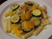 Zucchini-Paprika-Gratin - Rezept